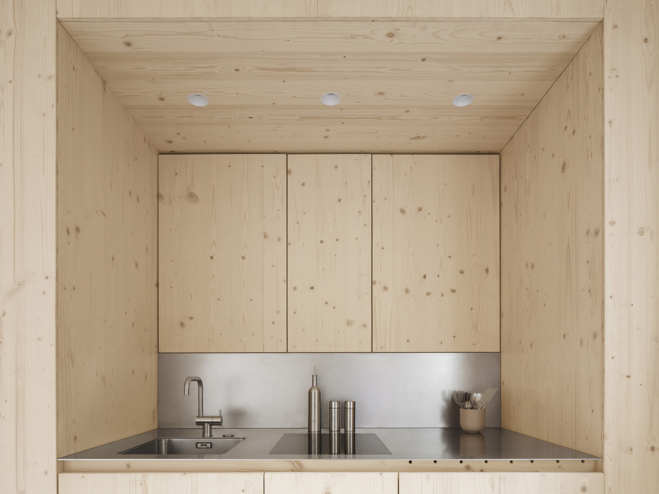 民宿设计,民宿改造设计,Fröhlich Gassner Architekten,民宿设计案例,170㎡,德国,Kleine Bleibe,度假民宿,民宿建筑设计,原木色