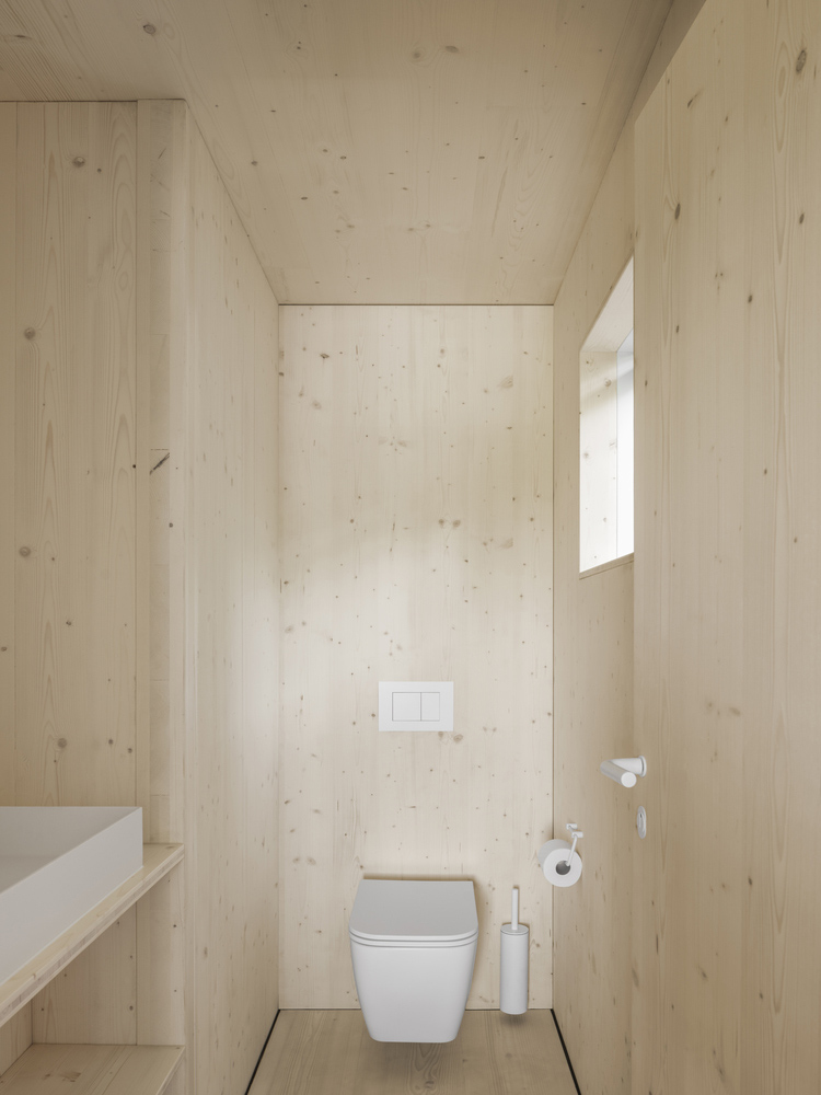民宿设计,民宿改造设计,Fröhlich Gassner Architekten,民宿设计案例,170㎡,德国,Kleine Bleibe,度假民宿,民宿建筑设计,原木色