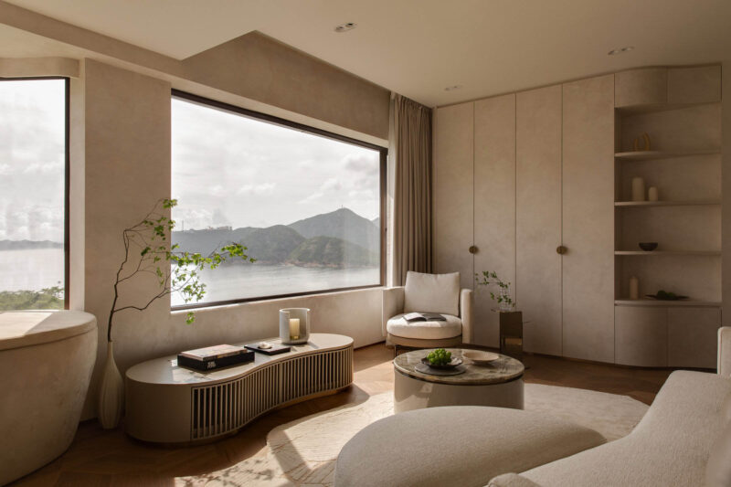 Starz Pasha | 香港浅水湾微水泥+裸色，宁静而治愈的美宅