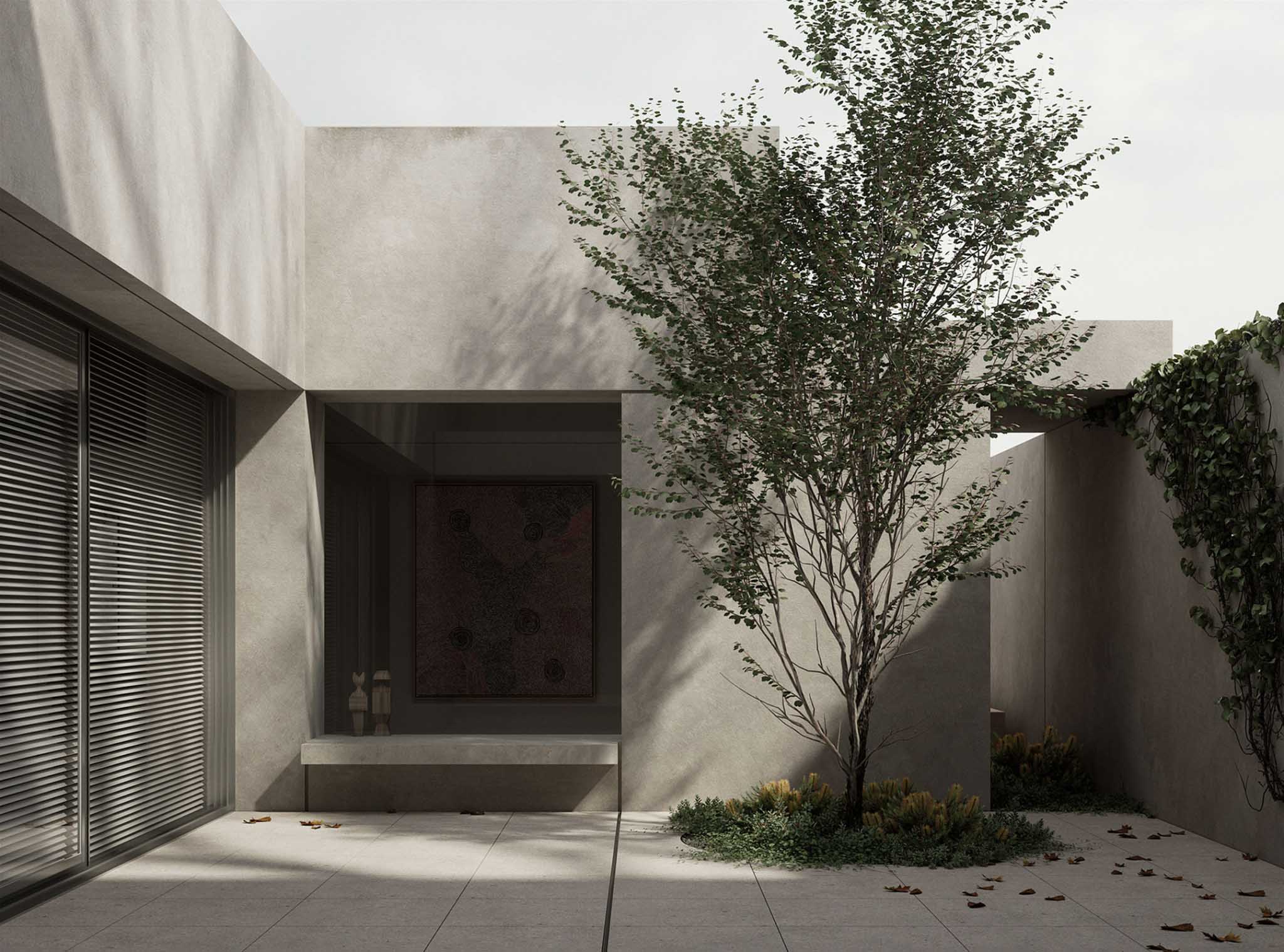 别墅设计,别墅设计案例,Davidov Architects,澳大利亚,墨尔本,国外别墅设计案例,别墅装修,住宅设计,极简风格别墅,高级灰,极简美学,极简主义