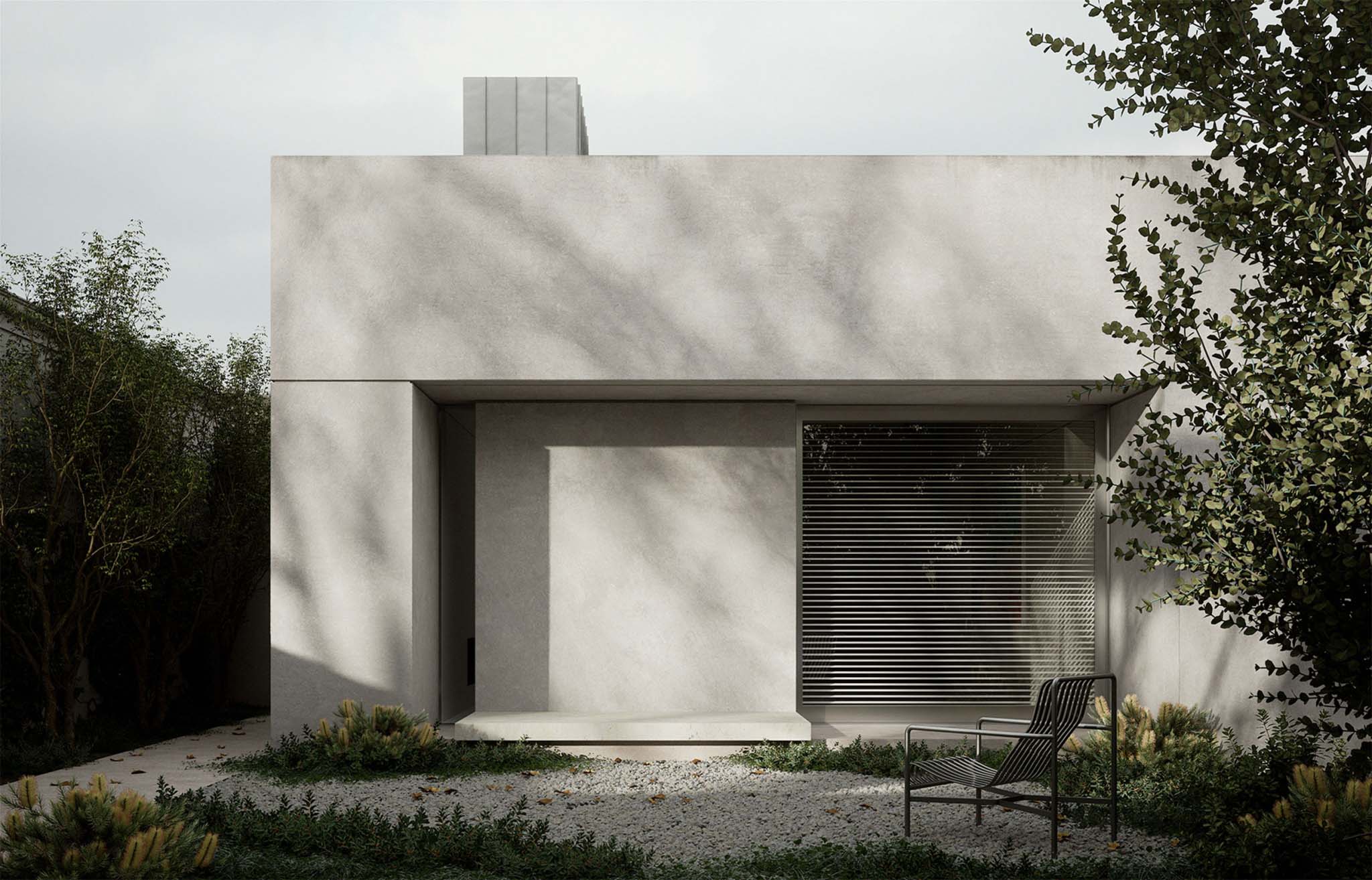 别墅设计,别墅设计案例,Davidov Architects,澳大利亚,墨尔本,国外别墅设计案例,别墅装修,住宅设计,极简风格别墅,高级灰,极简美学,极简主义