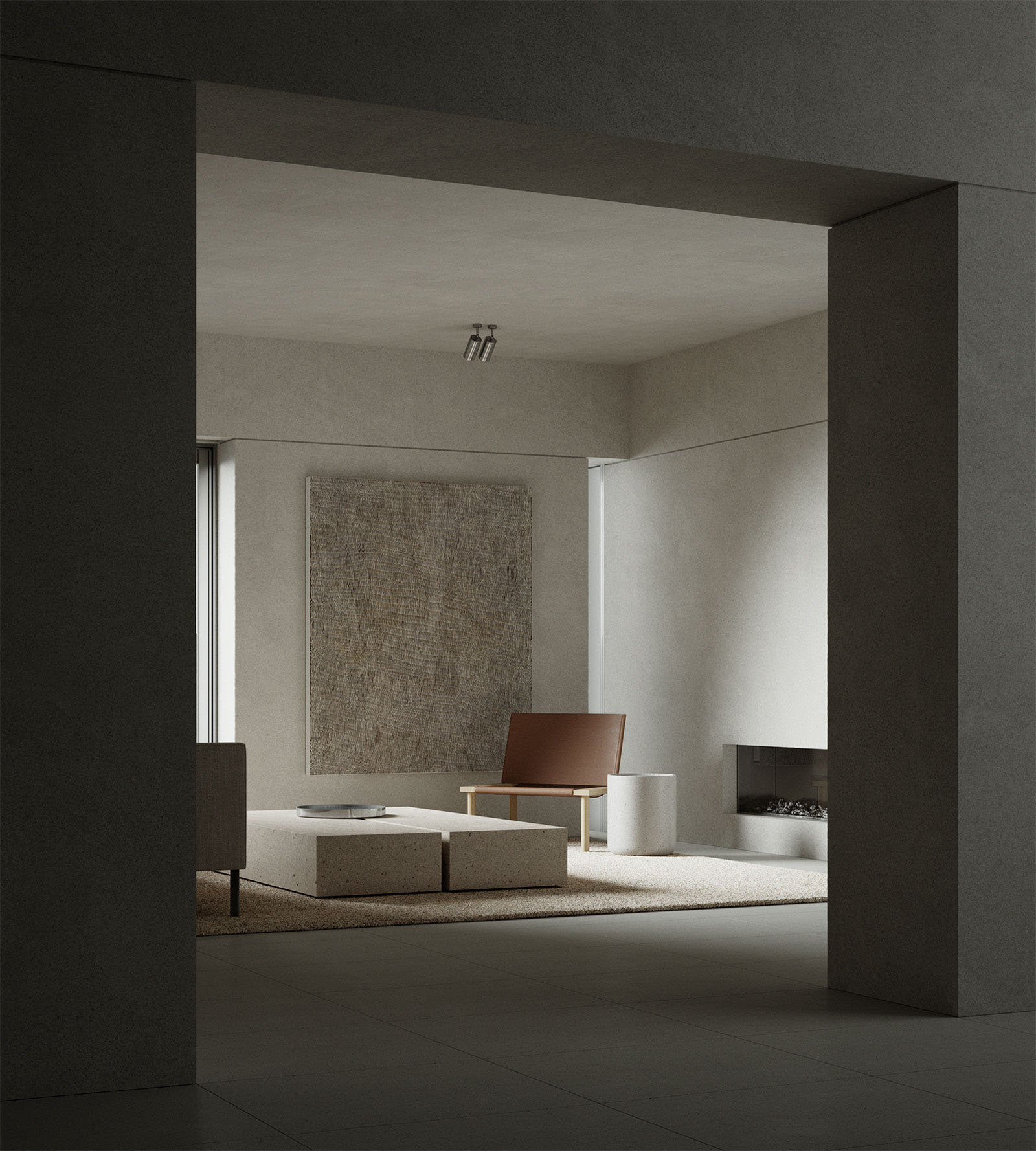 别墅设计,别墅设计案例,Davidov Architects,澳大利亚,墨尔本,国外别墅设计案例,别墅装修,住宅设计,极简风格别墅,高级灰,极简美学,极简主义