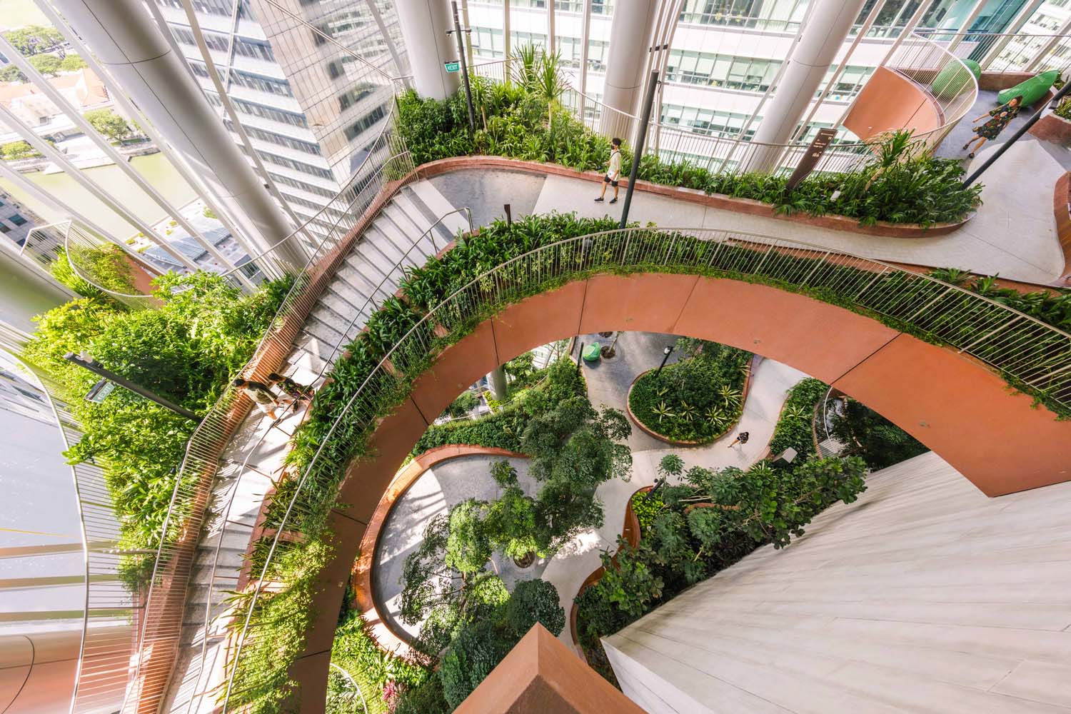 BIG,新加坡,CapitaSpring,高层绿洲,办公楼,Carlo Ratti Associati,花园城市,高层建筑,建筑设计