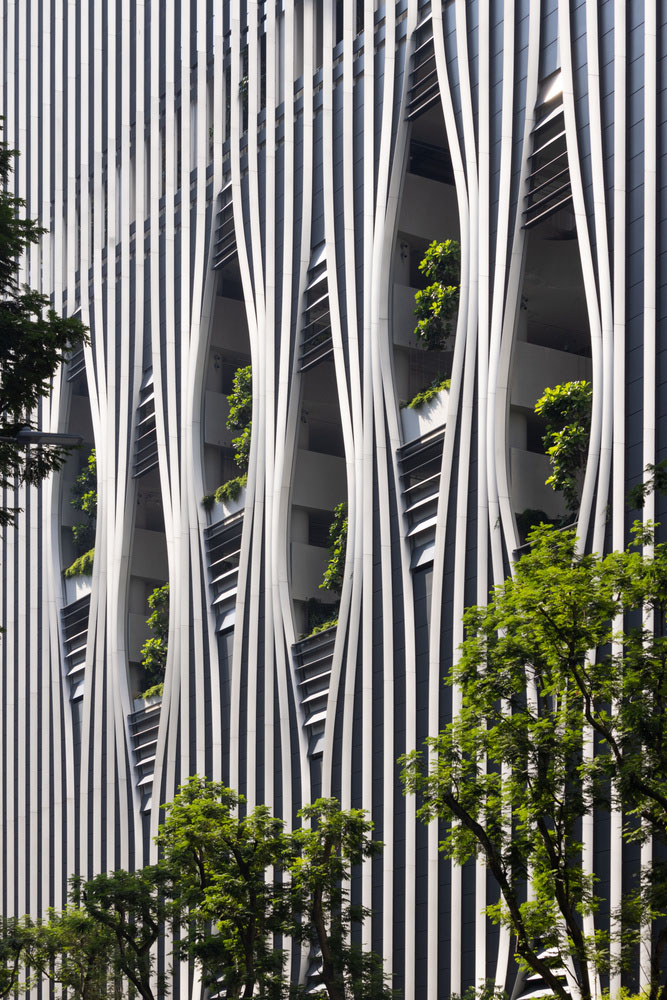 BIG,新加坡,CapitaSpring,高层绿洲,办公楼,Carlo Ratti Associati,花园城市,高层建筑,建筑设计