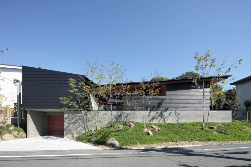 Masaaki Mitani | 138㎡，日本大阪原木风日式景观庭院住宅