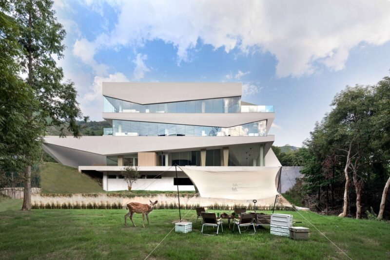 杭州时上建筑空间设计 | 浙江湖州来野民宿·十二兽