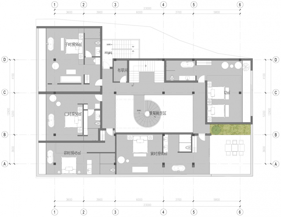杭州时上建筑空间设计事务所,杭州时上建筑设计,酒店设计,设计酒店,酒店设计案例,度假酒店设计,湖州酒店设计,民宿设计,来野民宿,来野民宿·十二兽,湖州来野民宿,时上建筑,沈墨