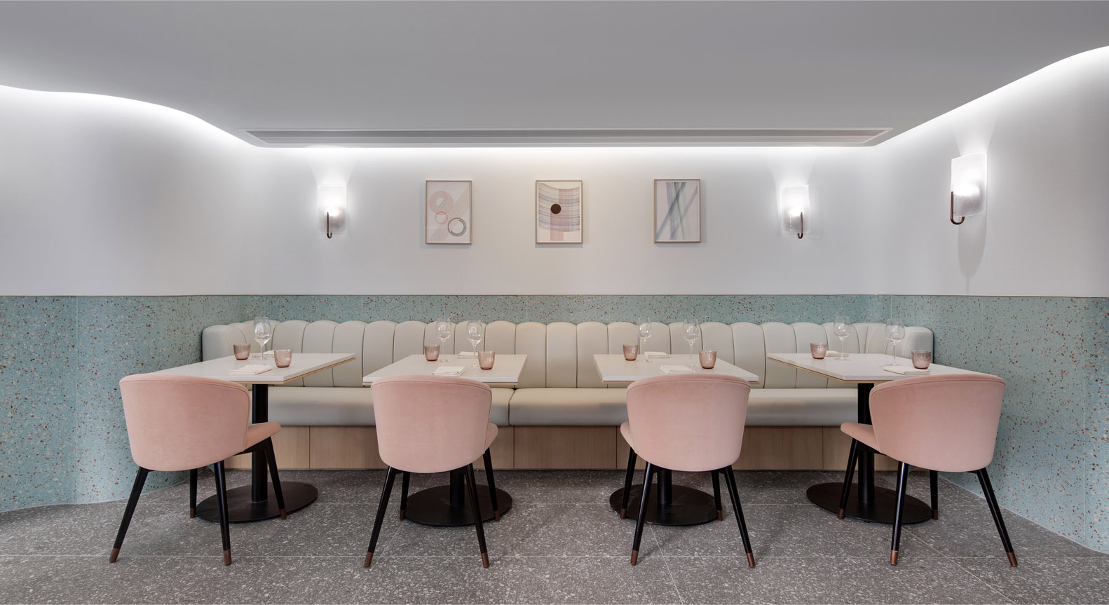 餐厅设计,餐厅设计案例,主题餐厅设计,高档餐厅设计,David Chipperfield Architects,香港中环,Plaa泰国菜餐厅,泰国菜餐厅,170㎡,泰国菜餐厅设计