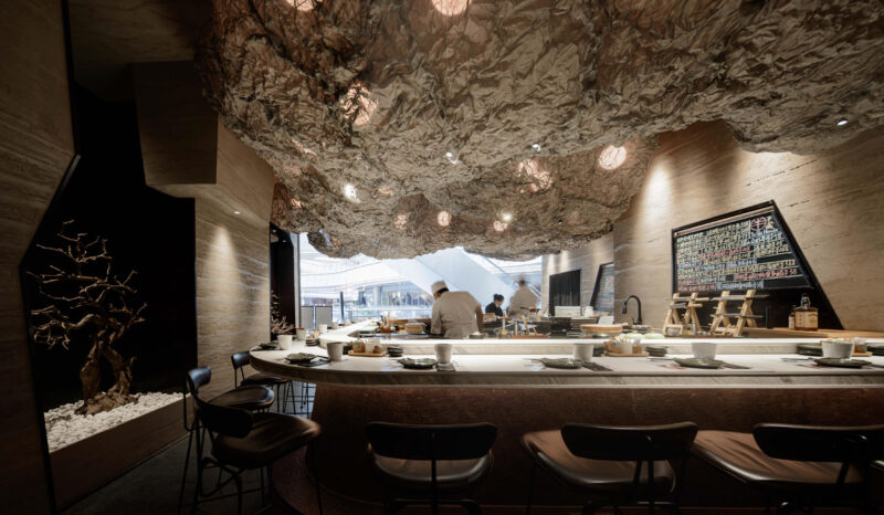 合作舍建筑事务所 | 深圳石窟与云 Sushi Hanzo