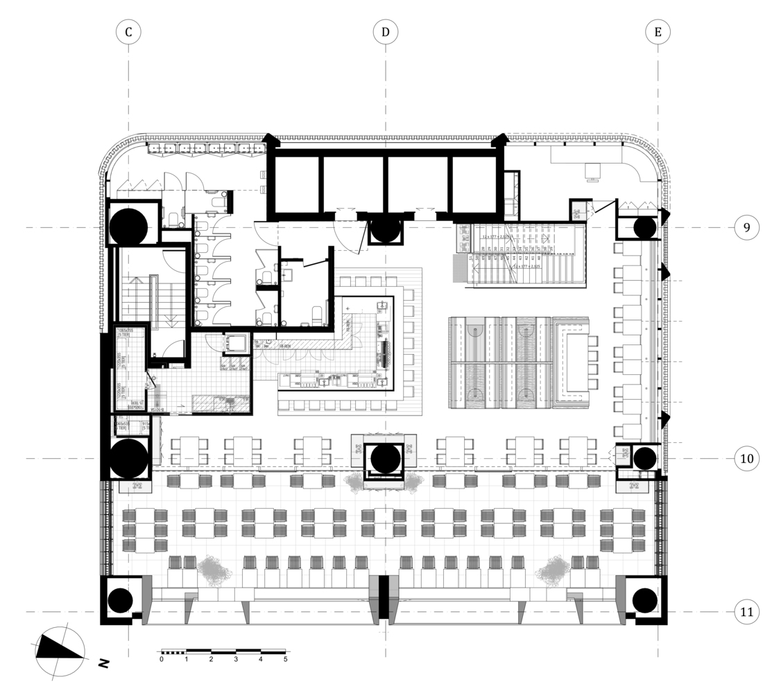 Russell & George,墨尔本,餐厅设计,居酒屋设计案例,国外酒吧设计,烤物餐厅,685㎡,居酒屋设计,日式烤物餐厅