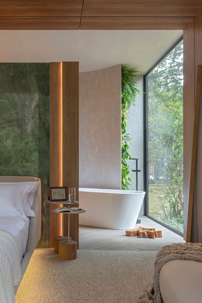 度假屋设计,住宅设计案例,Nídia Duarte Arquitetura,巴西,国外住宅设计案例,别墅装修,住宅设计,原木色,120㎡,度假小屋