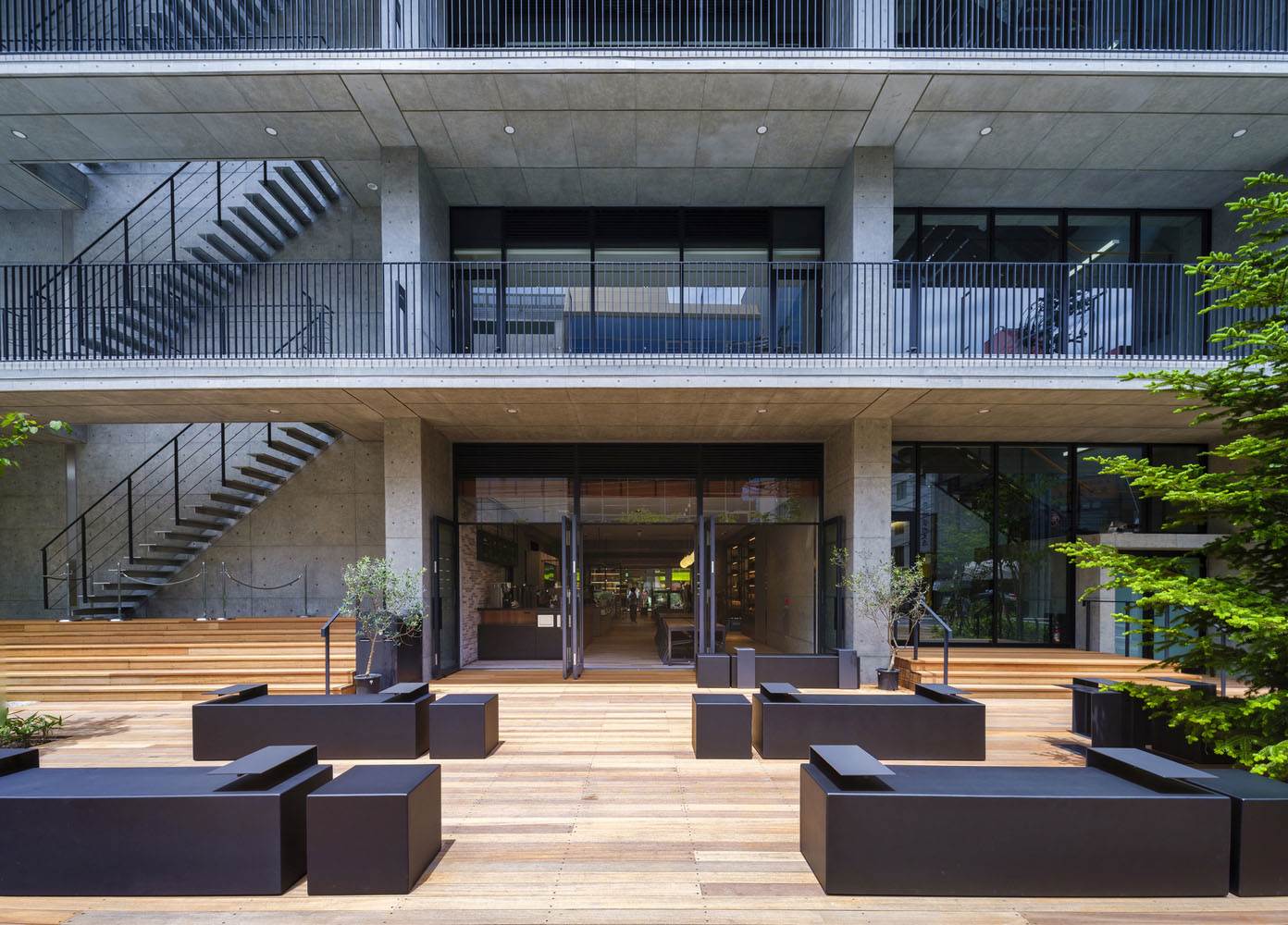 广岛安徒生商业大厦,建筑设计,TAISEI DESIGN Planners Architects & Engineers,建筑改造,商业空间设计,多功能复合空间设计,日本,Hiroshima Andersen Commercial Building