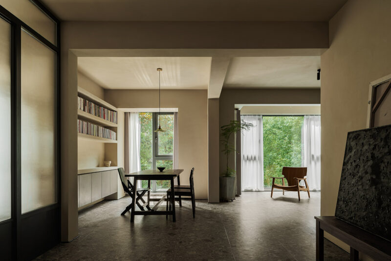 山止川行设计 | 88㎡南京，侘寂风的闲适二人居