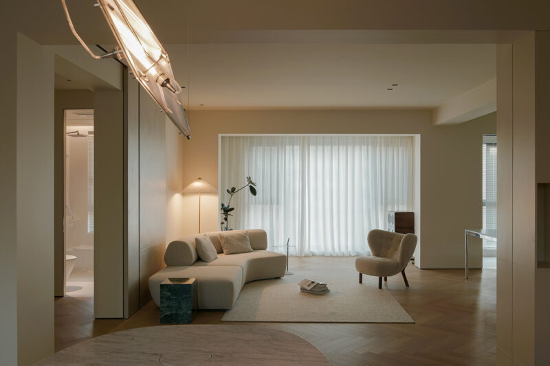 隹聿设计｜135㎡，温州瑞安住宅-消隐的低诉