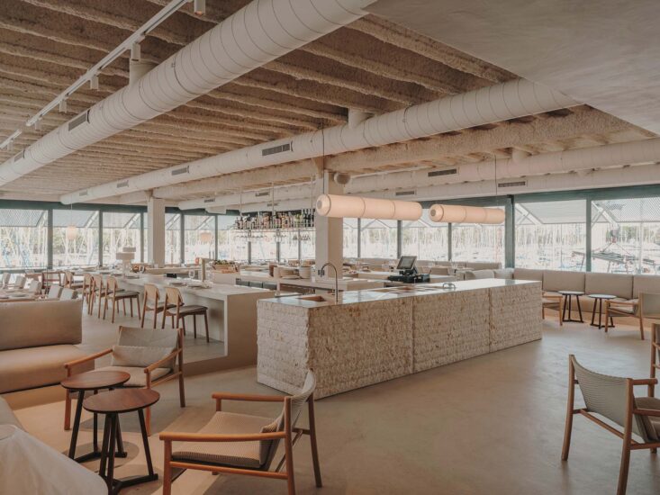 Isern Serra Studio | 巴塞罗那极简、中性美学海鲜酒吧餐厅