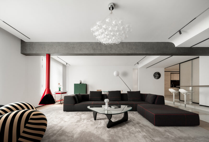 营造清美空间设计 | 460㎡，北京中海枫丹公馆至简大平层