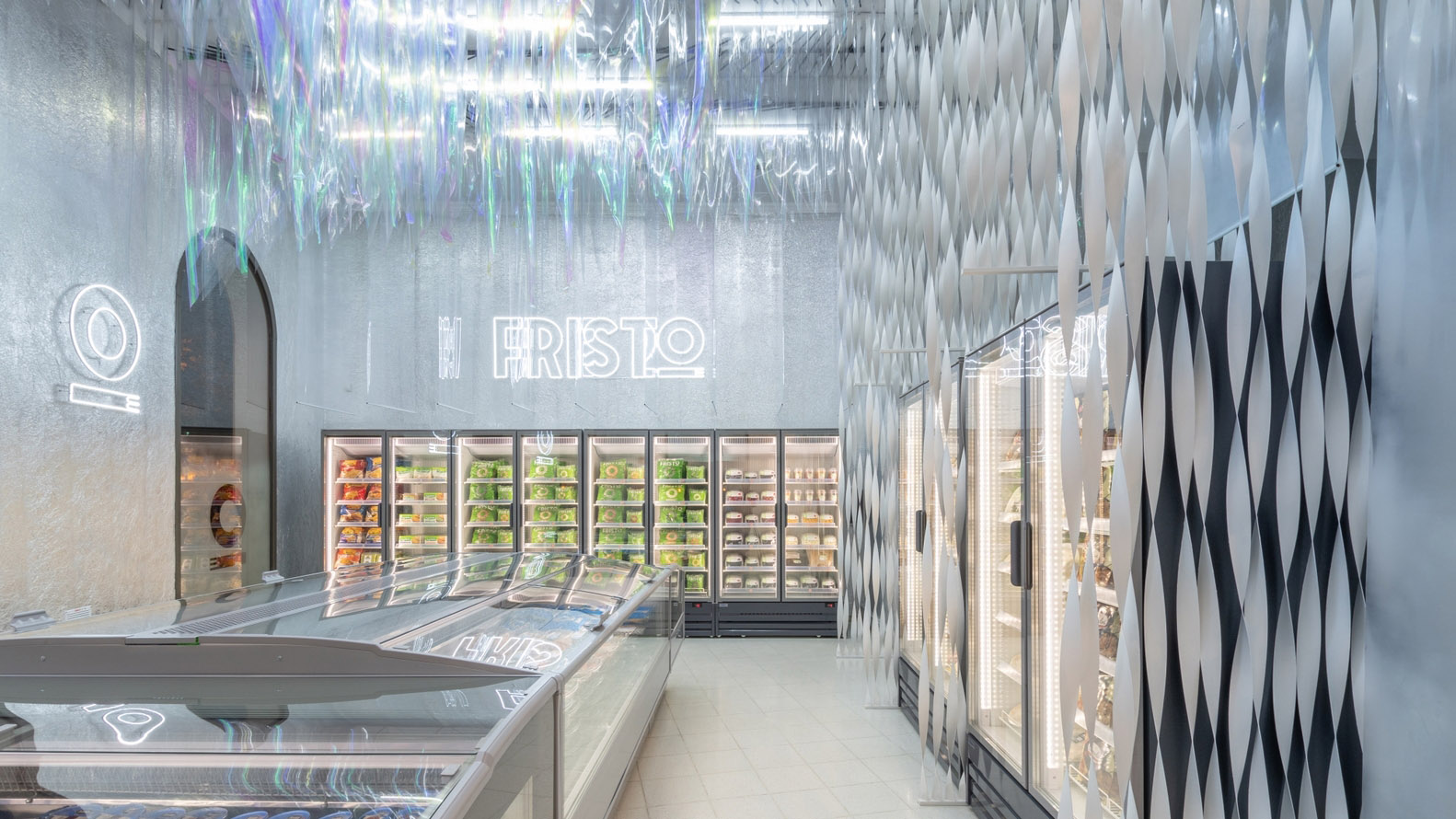 国外零售店设计,EFEEME arquitectos,80㎡,FRISTO,零售店设计,冷鲜零售店,阿根廷