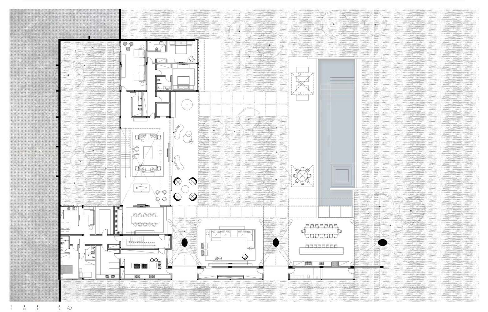 别墅设计,景观别墅设计,Felipe Caboclo Arquitetura,国外别墅设计案例,巴西,2300㎡,别墅泳池