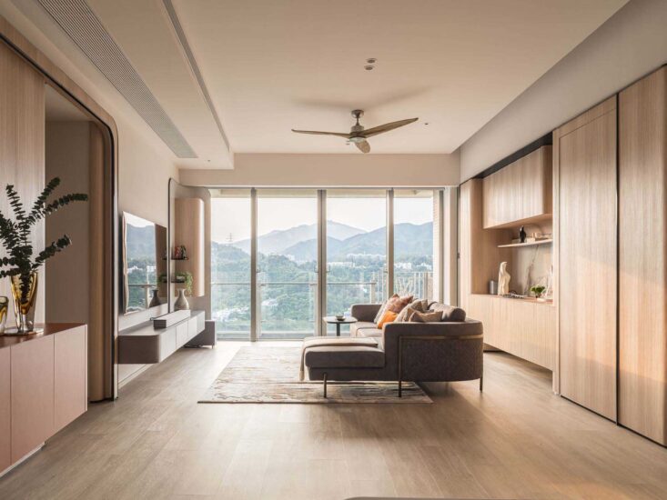 Pure AW’s Designers  | 香港新界原木色温馨公寓