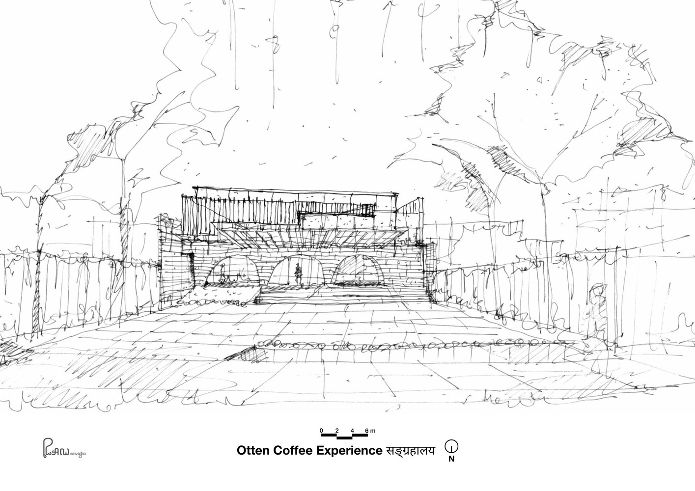 Realrich Architecture,万隆,咖啡厅设计案例,咖啡厅装修,Otten Coffee Experience,印尼,770㎡