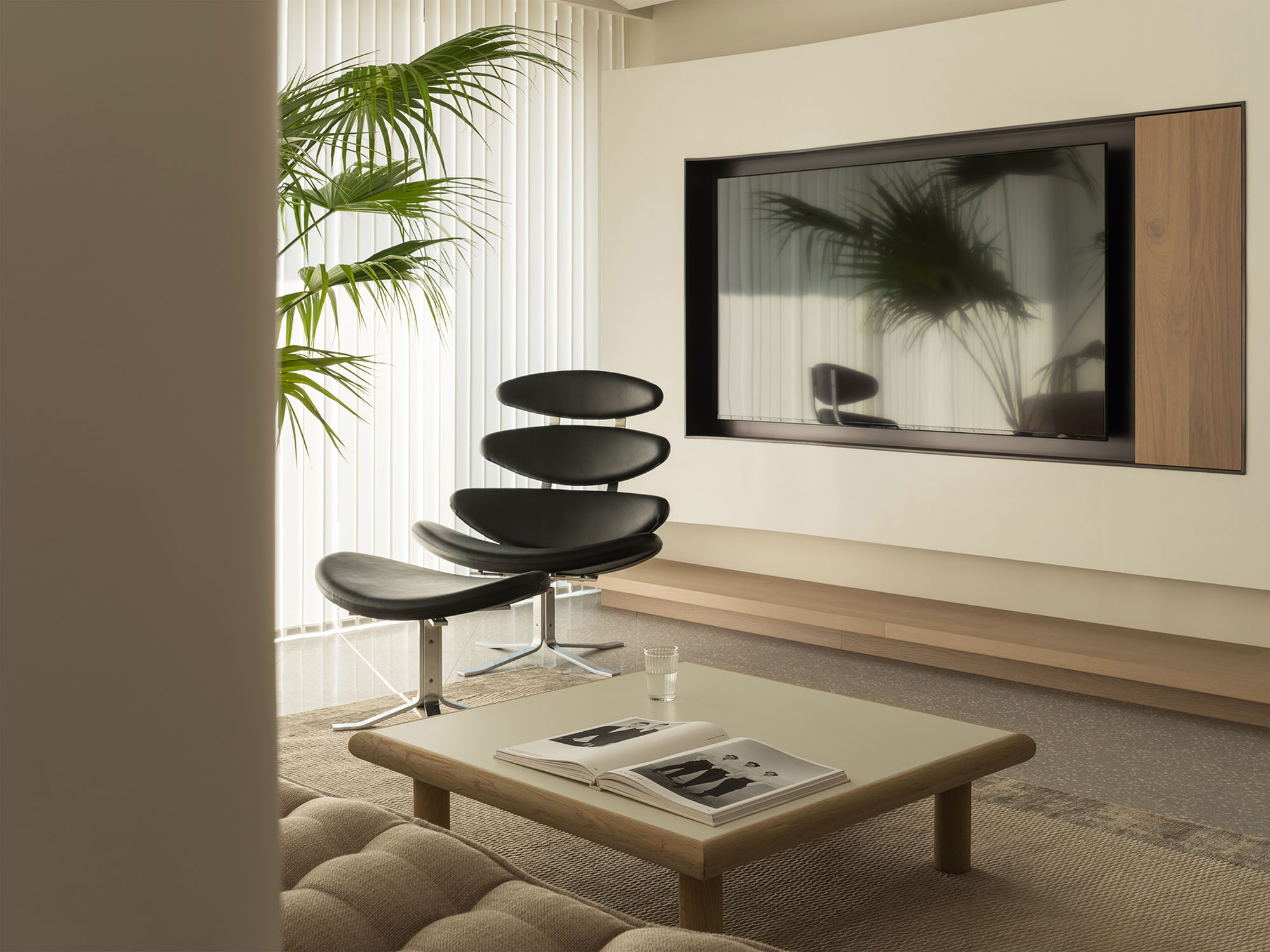 10° STUDIO,广州,单身公寓设计,家装设计,公寓设计案例,原木色,146㎡,极简风格,单身公寓,傅俣迪