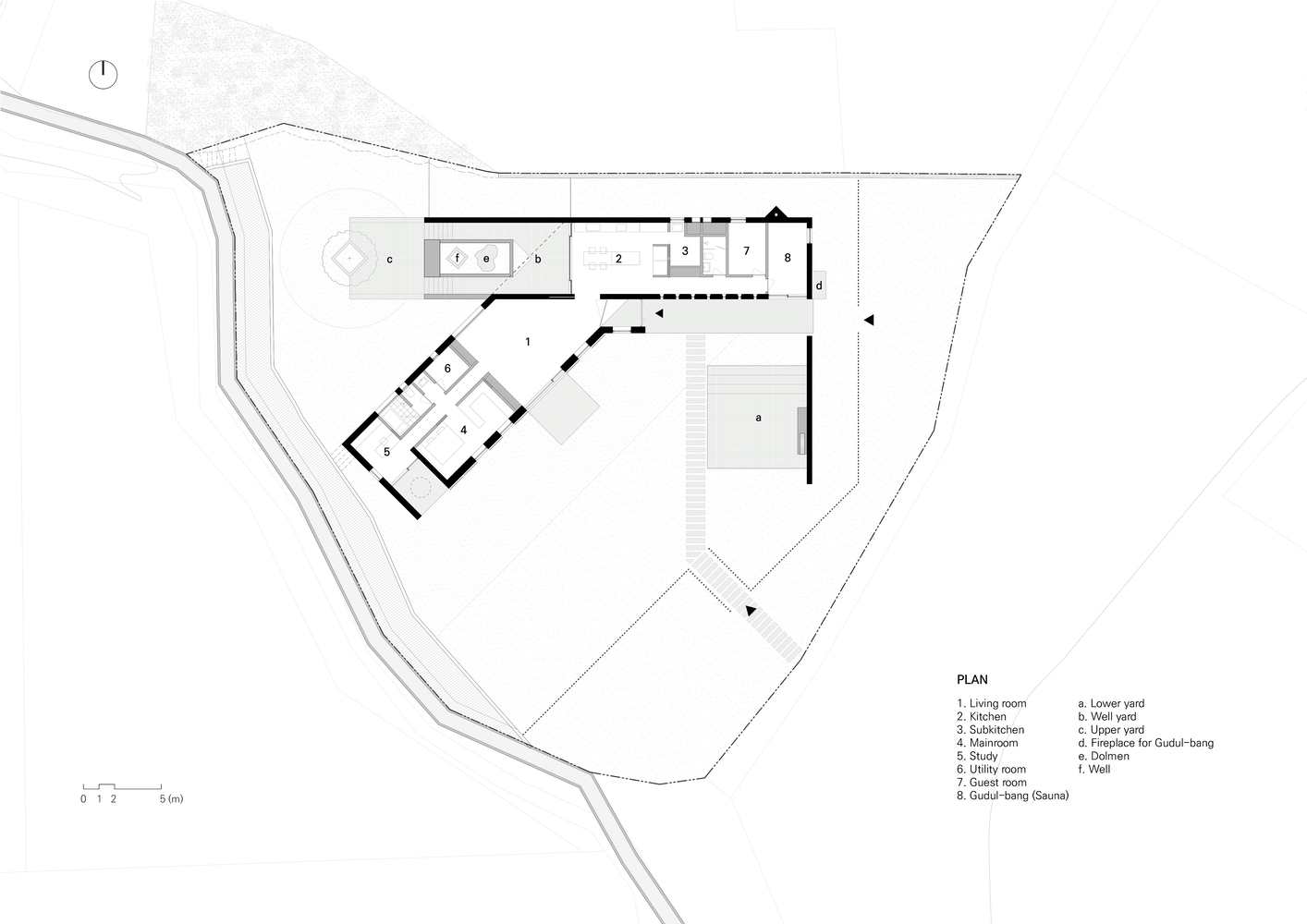 TURTLE Architects,韩国,住宅设计,200㎡,国外住宅设计案例,极简风格,乡村住宅,独栋住宅