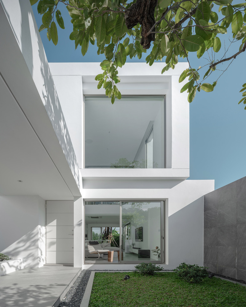 别墅设计,别墅设计案例,Blank Studio,泰国,国外别墅设计案例,别墅装修,住宅设计,清迈,145㎡,极简风格别墅