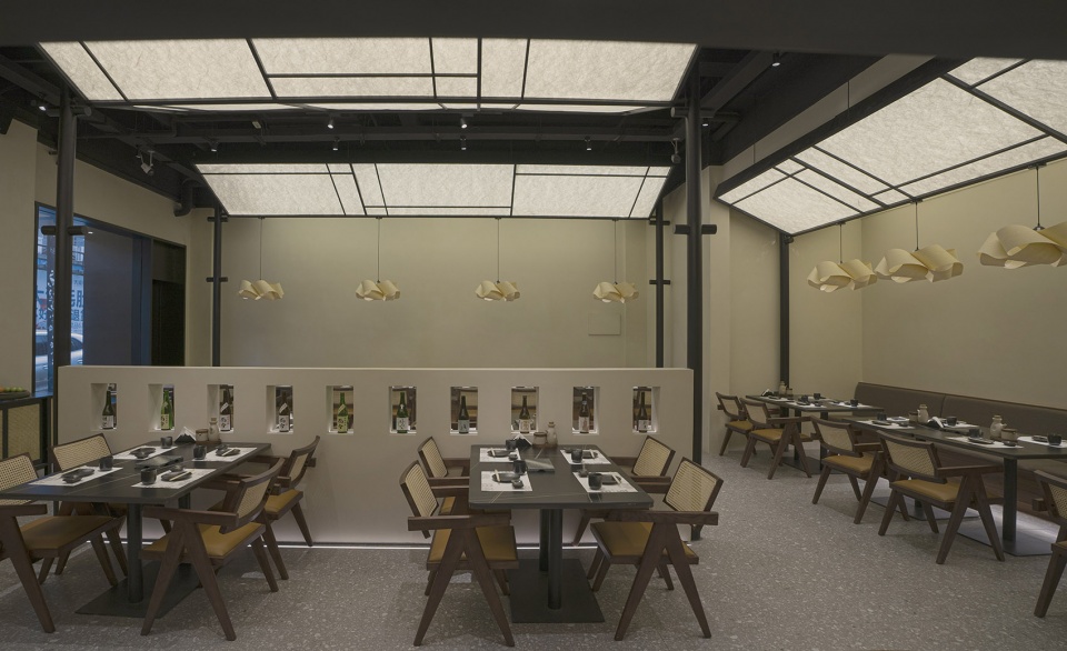 居酒屋设计,烧鸟店设计,居酒屋设计案例,烧鸟居酒屋,安徽马鞍山,日焱烧鸟,餐厅设计,餐厅设计案例,ATD万物建筑