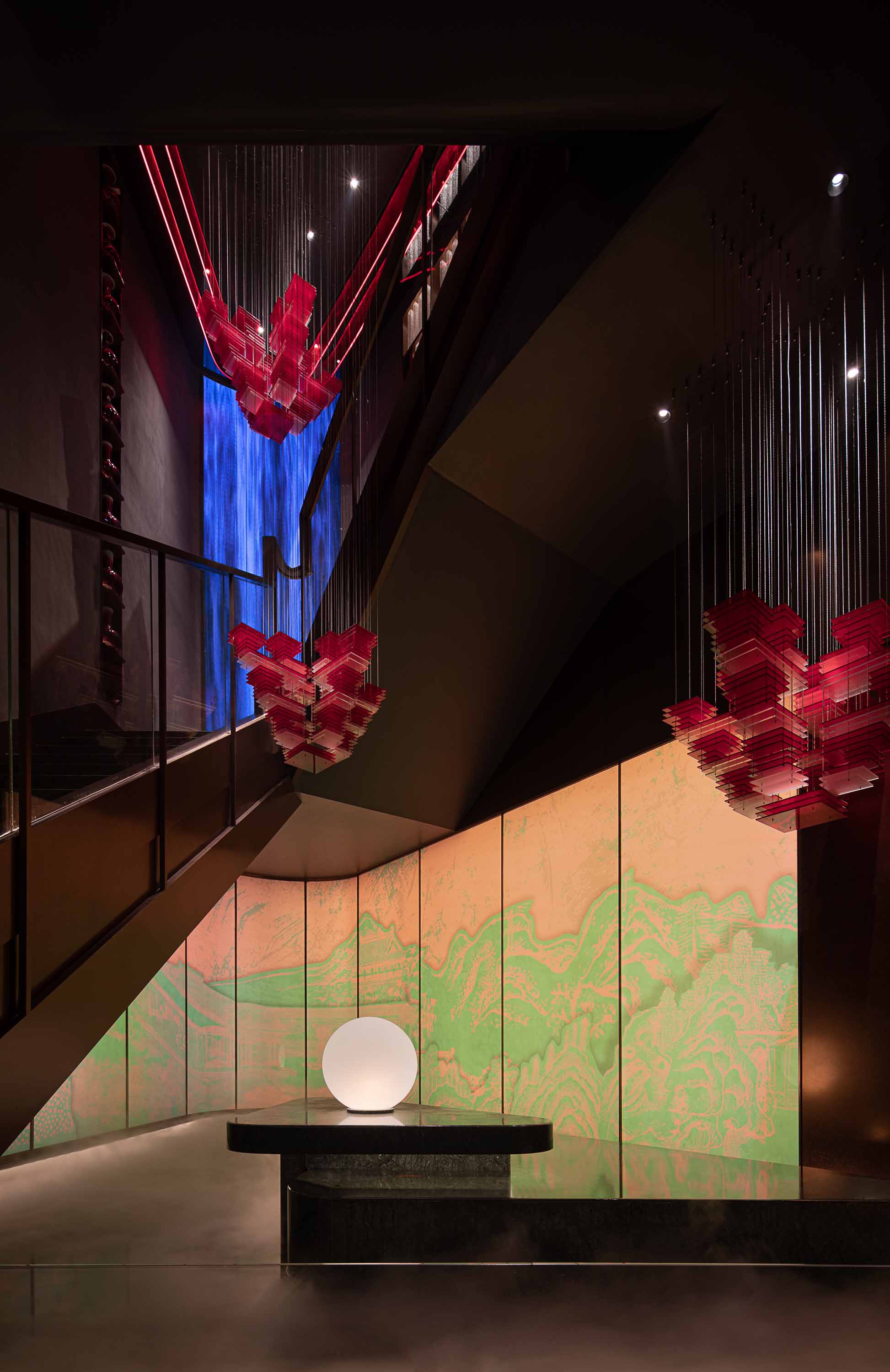 餐厅设计,高档餐厅设计,青彩轩,中式餐厅设计,新中式餐厅,上海,餐厅设计案例,杭州橖峪,橖峪室内设计