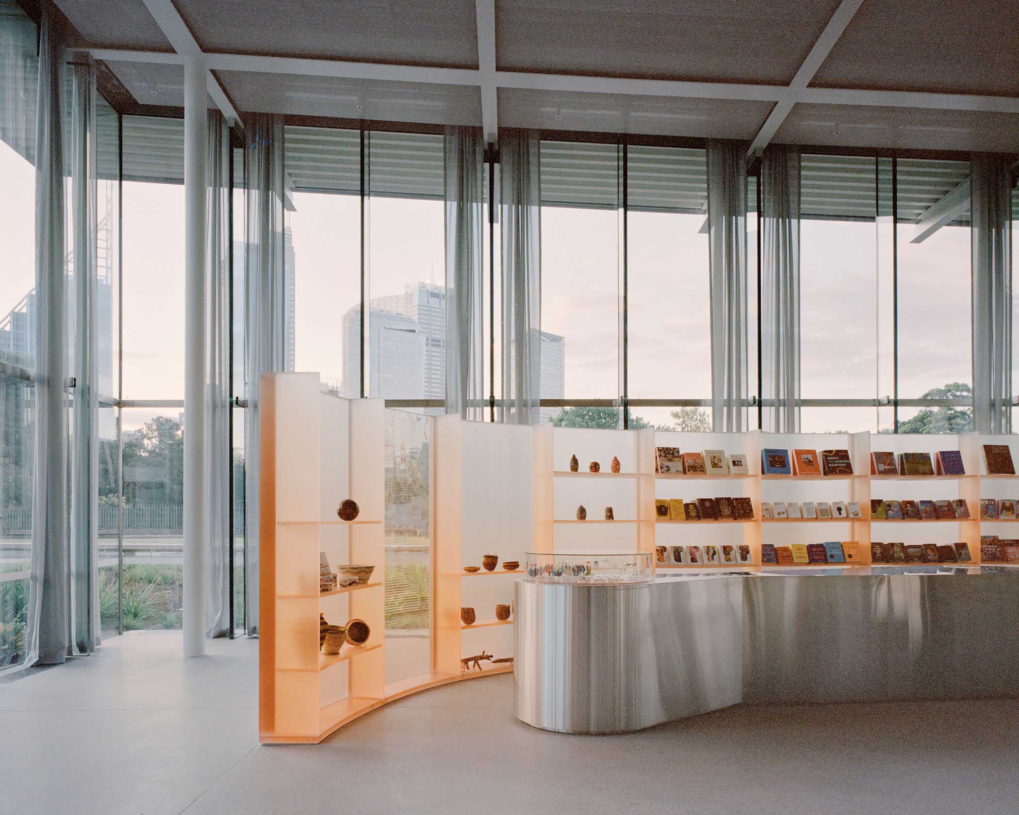 商店设计,商店设计案例,Gallery Shop,树脂装置,Akin Atelier,悉尼,零售店,体验店,书店设计