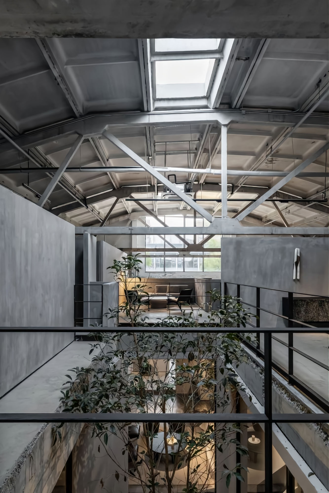 展厅设计,家具展厅设计,展厅设计案例,未墨展厅,上海,仓库改造,吴滨,无间设计,W.DESIGN