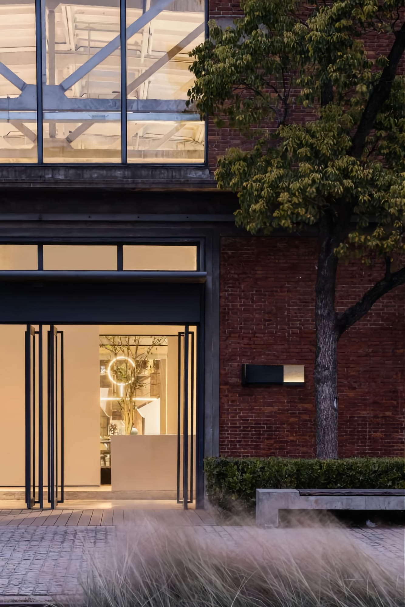 展厅设计,家具展厅设计,展厅设计案例,未墨展厅,上海,仓库改造,吴滨,无间设计,W.DESIGN