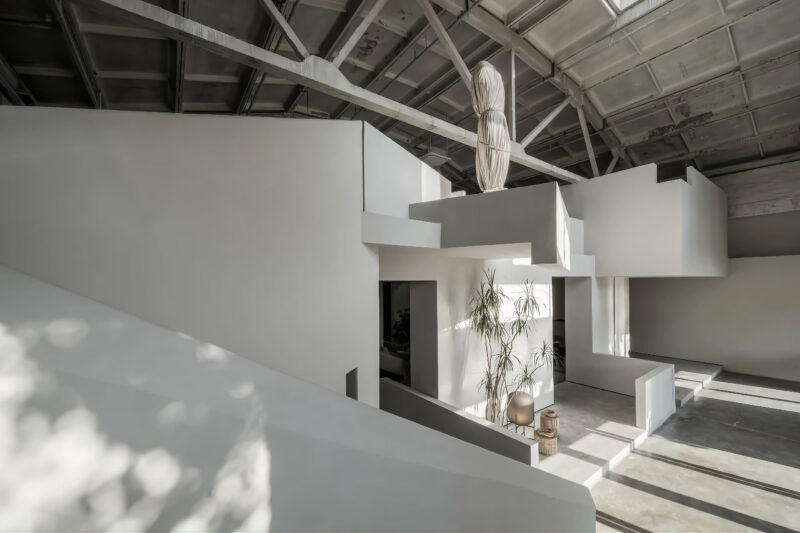 吴滨·无间设计 | 上海未墨展厅-旧仓库中的光影剧场