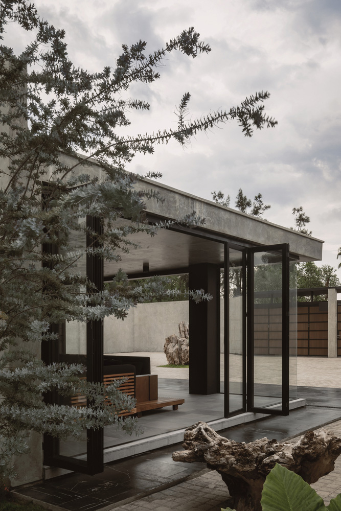 别墅设计,Araujo Galván Arquitectos,乡村别墅,国外别墅设计案例,墨西哥,别墅庭院设计,480㎡