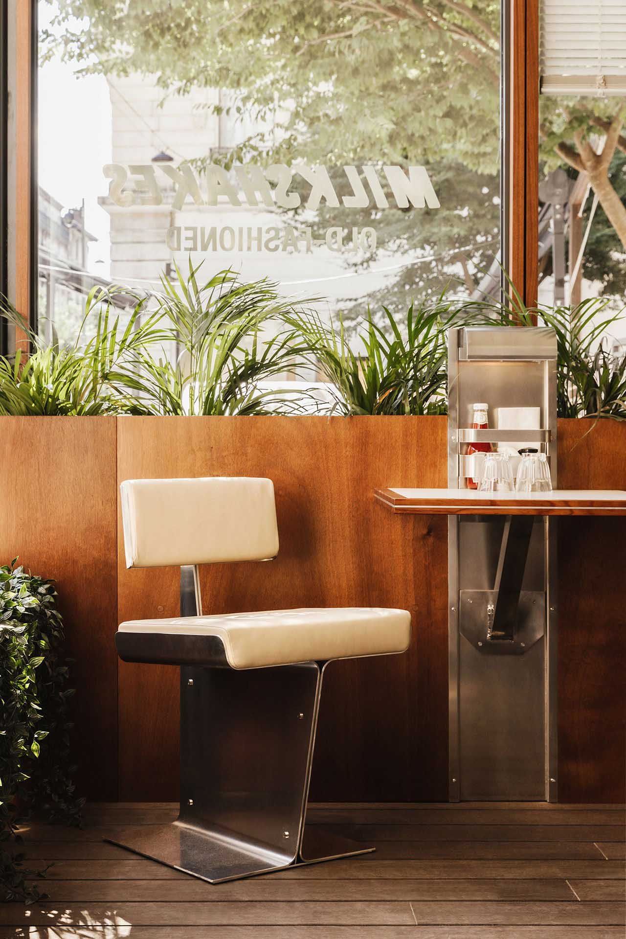 国外餐厅设计,餐厅设计案例,Rudy Guénaire,汉堡店,休闲餐厅,PNY Burger Chain,巴黎