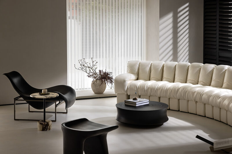 冉古设计 | 590㎡,聚舍大宅-坐拥广州市区江心小岛的繁华与宁静