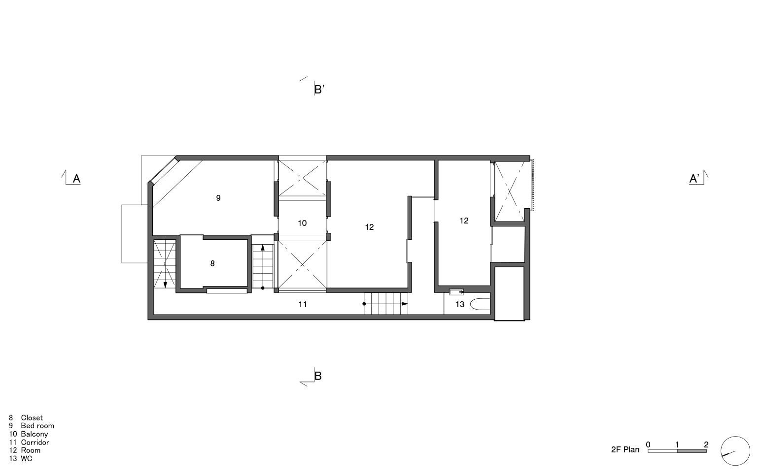 FujiwaraMuro Architects,日本,住宅设计,114㎡,国外住宅设计案例,极简风格,大阪,独栋住宅,日式风格