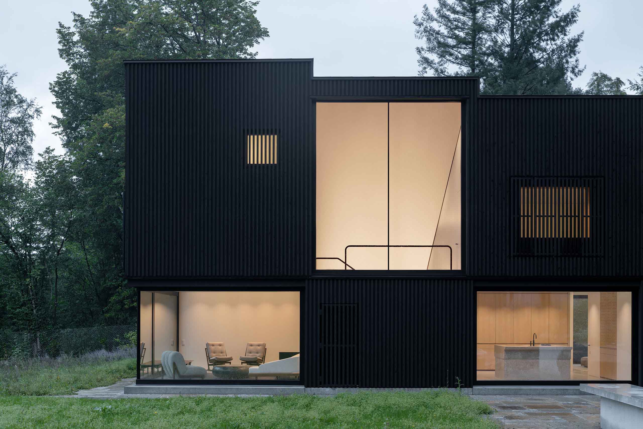 别墅设计,乡村别墅设计,Appels Architekten,国外别墅设计案例,德国,巴伐利亚,极简风格,乡村度假别墅