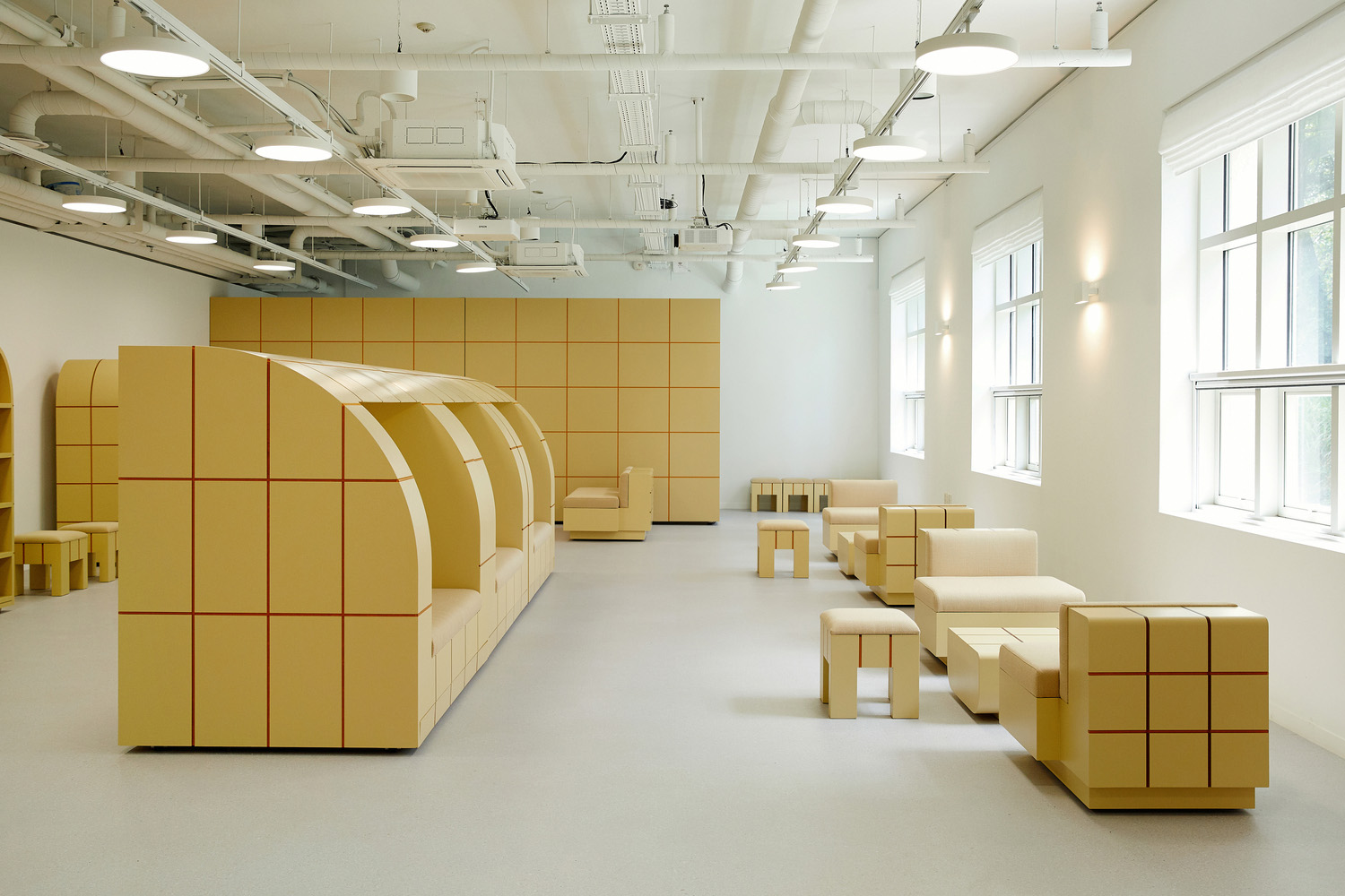 maum studio,韩国,休息室设计,博物馆,国外博物馆设计,PODO Museum Lounge,博物馆休息室设计案例