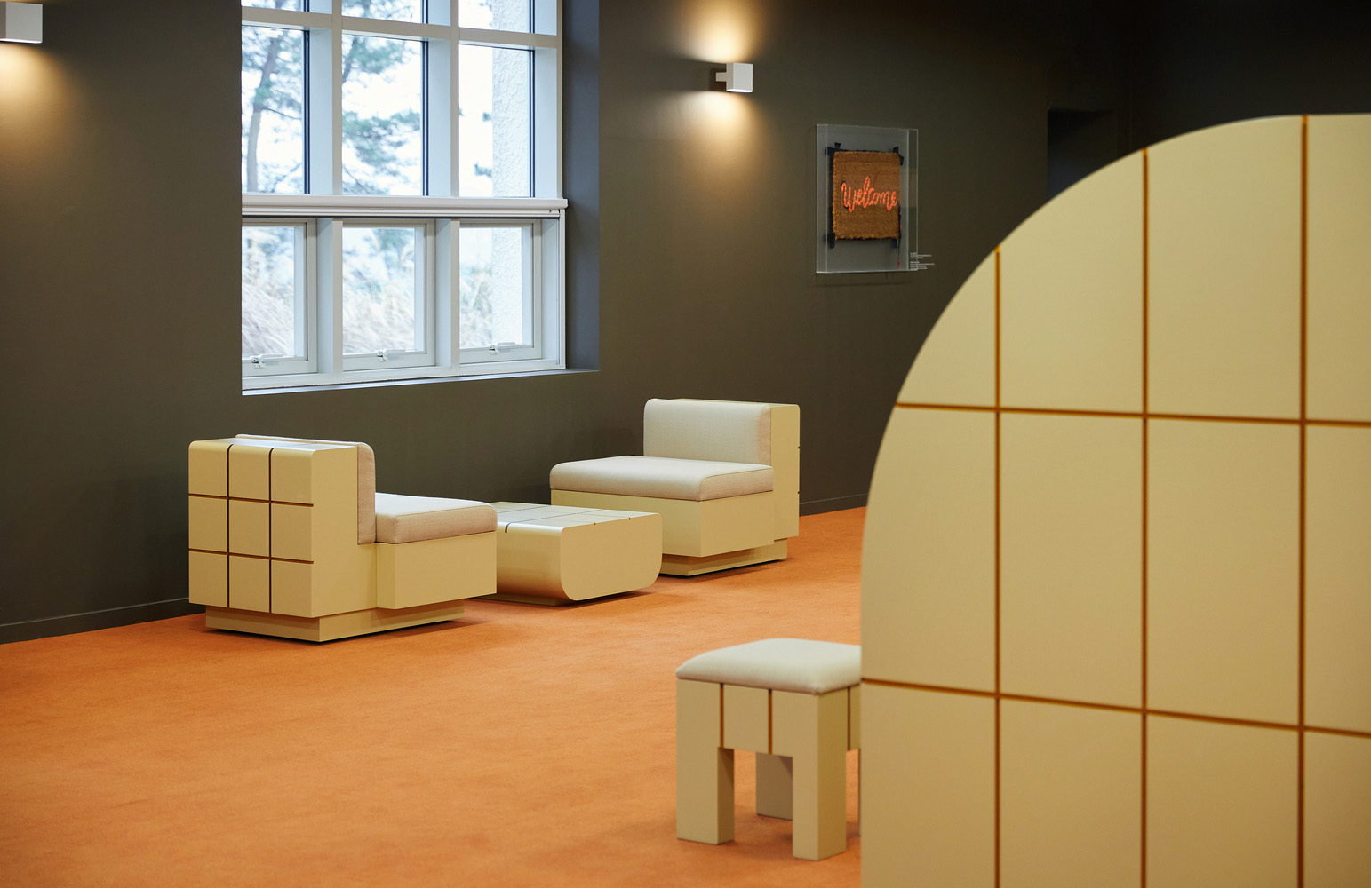 maum studio,韩国,休息室设计,博物馆,国外博物馆设计,PODO Museum Lounge,博物馆休息室设计案例