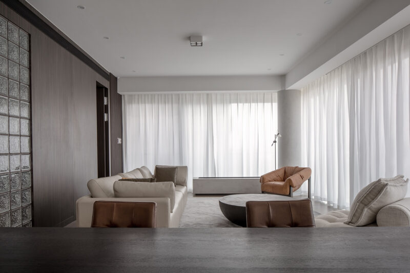 介兮空间设计 | 210㎡,上海大平层-恣意有序的生活艺术