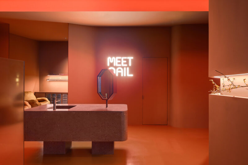 8877 Interiors | 上海徐汇滨江 MEET NAIL 米甲旗舰店