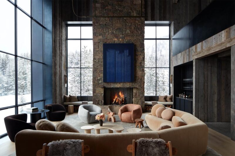 Greg Matthews Studio｜美国蒙大拿Big Sky乡村风格度假别墅