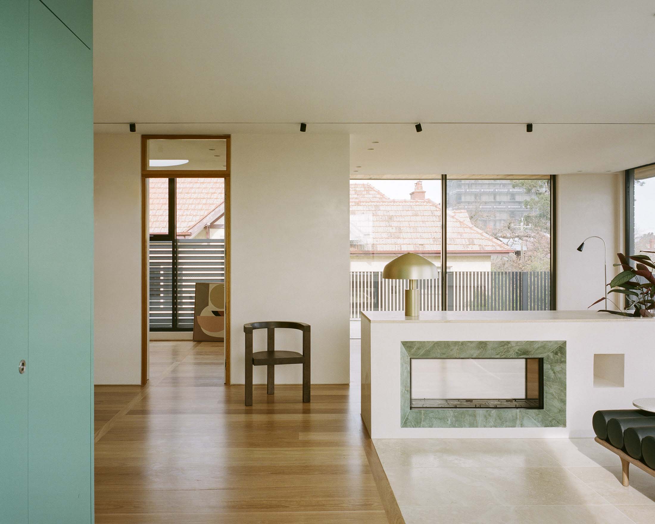 Office Alex Nicholls,澳大利亚,墨尔本,公寓设计,顶层公寓,公寓设计案例,原木色,公寓改造