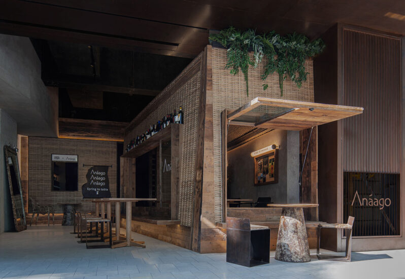 几里设计 | 当代的竹编建筑村落-重庆Anaago Bistro