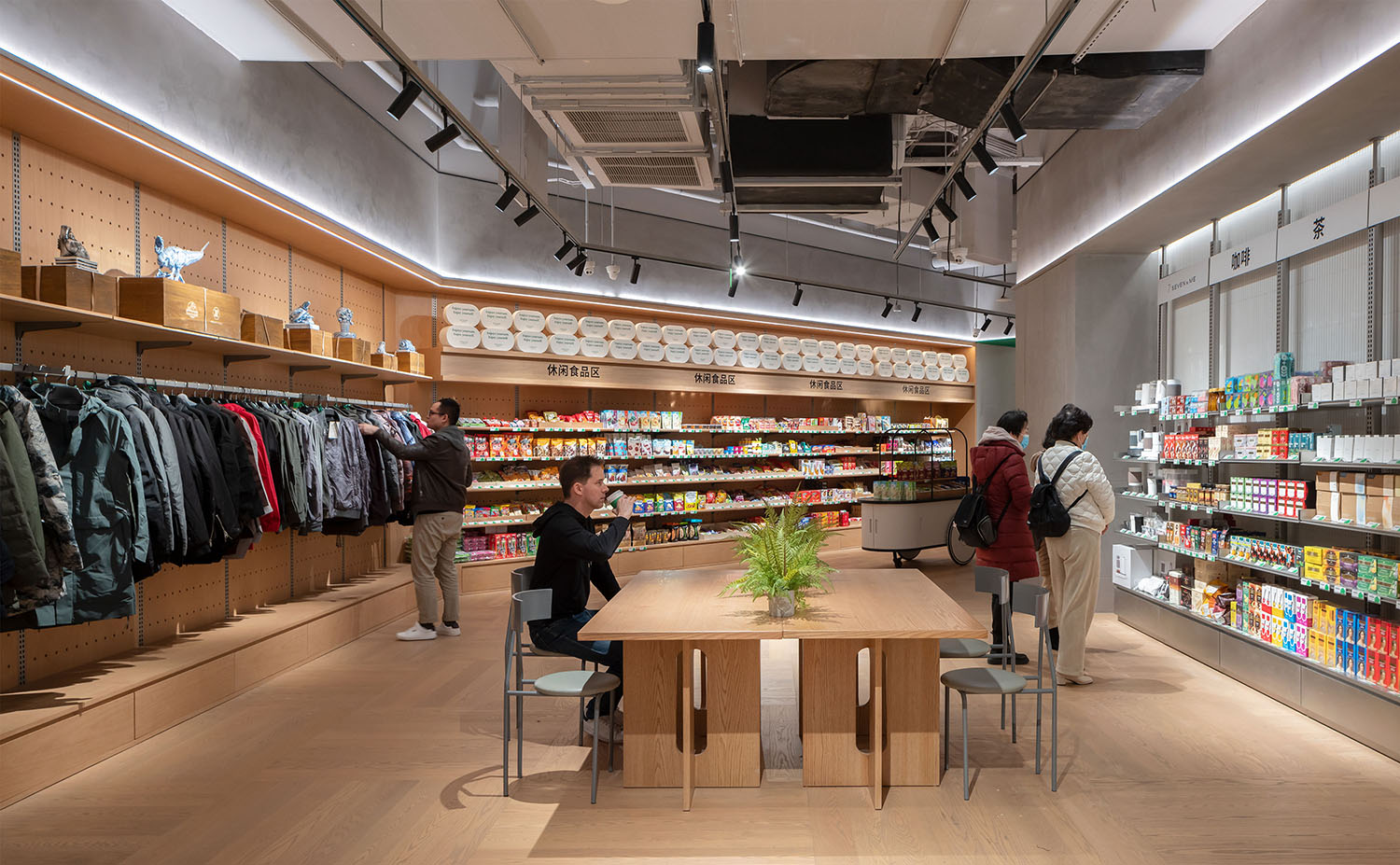 零售店设计,店铺设计,商店设计,街边店铺设计,零售店设计案例,零售店设计方案,零食零售店设计,旗舰店设计,上海,阿珍与大田旗舰店,作意设计
