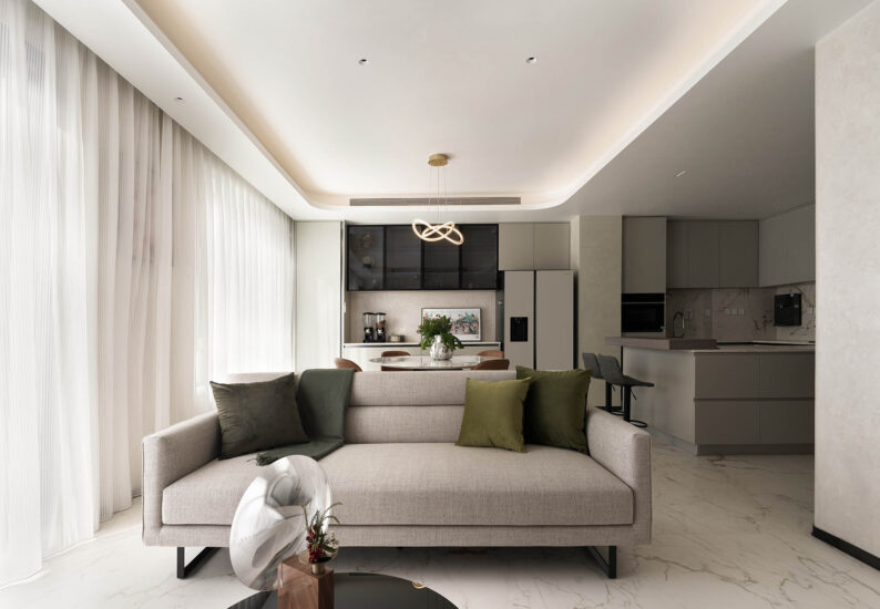 Rui Design空间设计 | 300㎡，北京禧瑞春秋住宅-在光中,仰望光