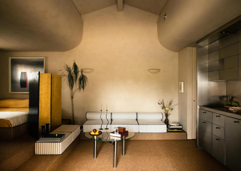 bureau Le Cann | 30㎡，充满惊喜，极致侘寂风小公寓！