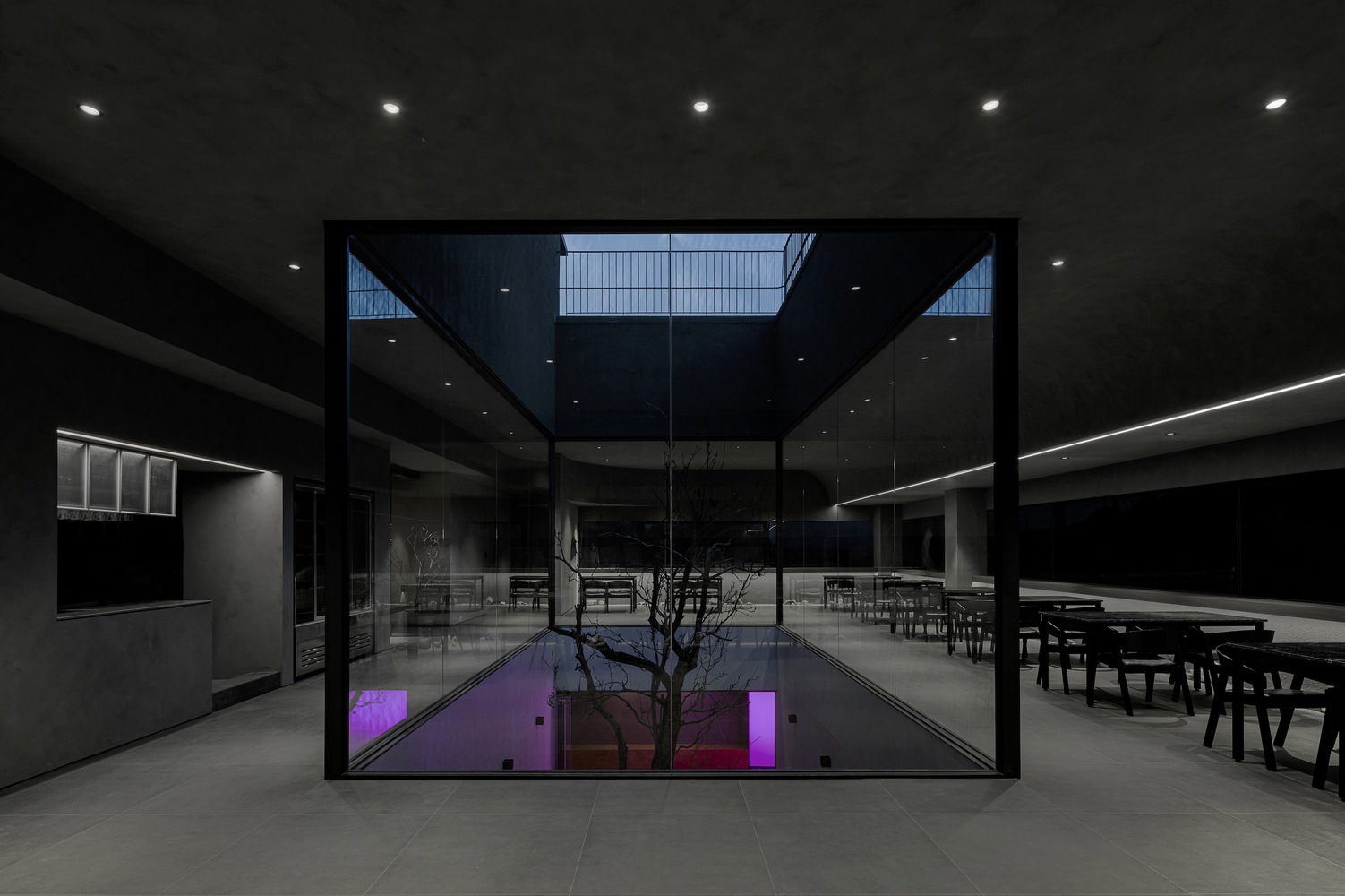 Plainoddity,韩国,西餐厅设计,餐厅设计案例,Dark and Light,意大利菜餐厅