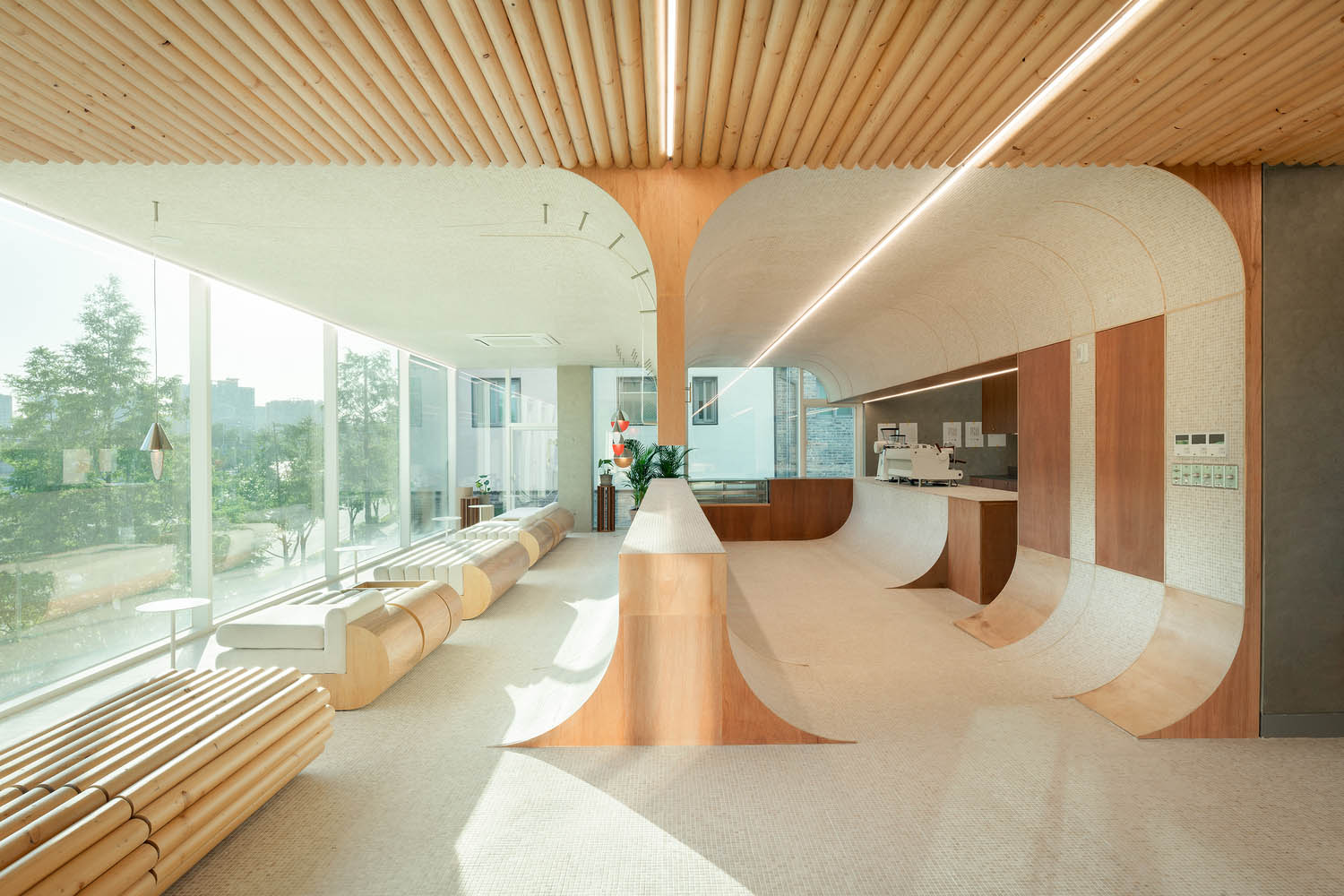 sukchulmok,韩国,咖啡厅设计案例,咖啡厅装修,Parconido面包店,咖啡厅设计方案,面包店设计